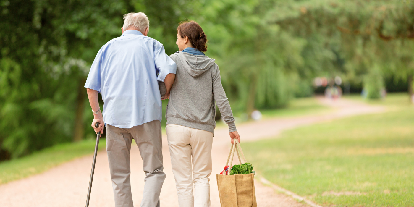 couple walking 