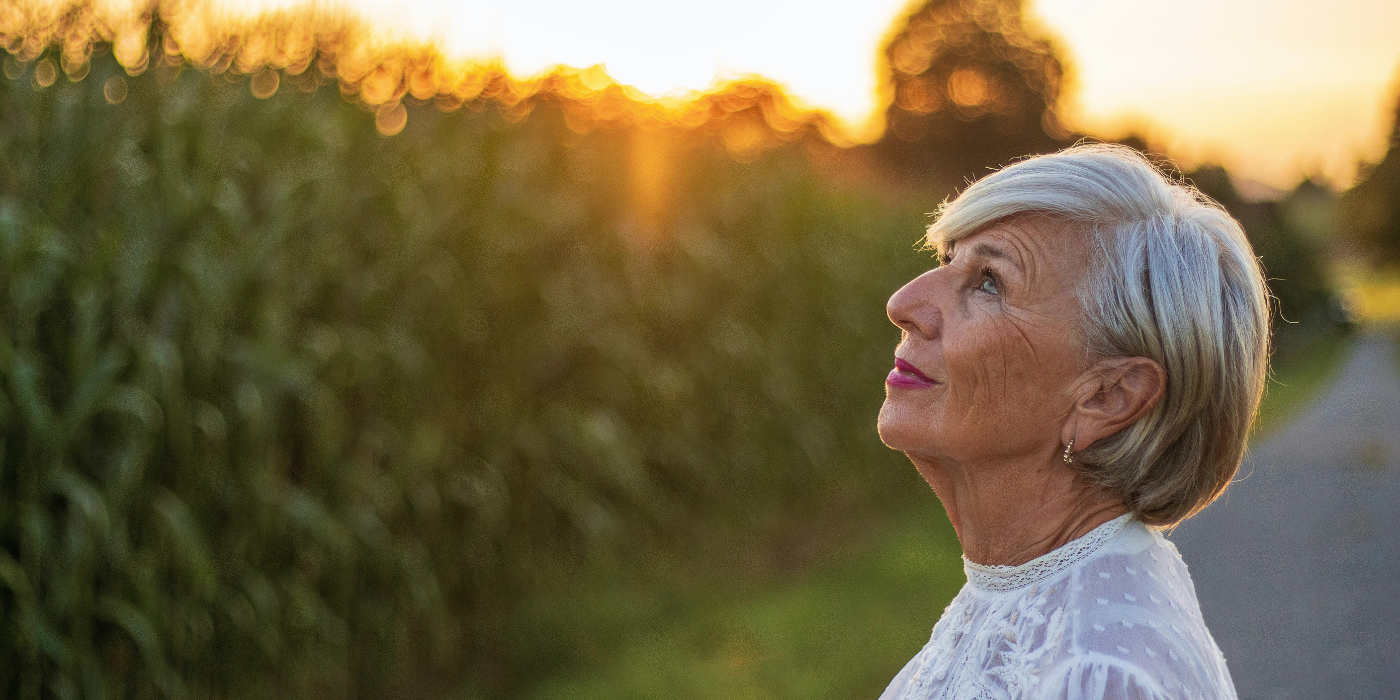 Women Looking Serene
